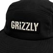 Bone Unissex Grizzly OG Stamp 5 Panel Camper PRETO-I25GRB06- -3-
